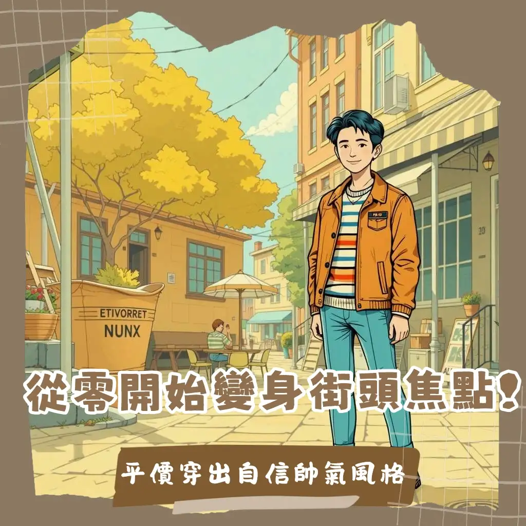 穿搭男dcard新手入門攻略，打造大學生到上班族的簡約有型穿搭
