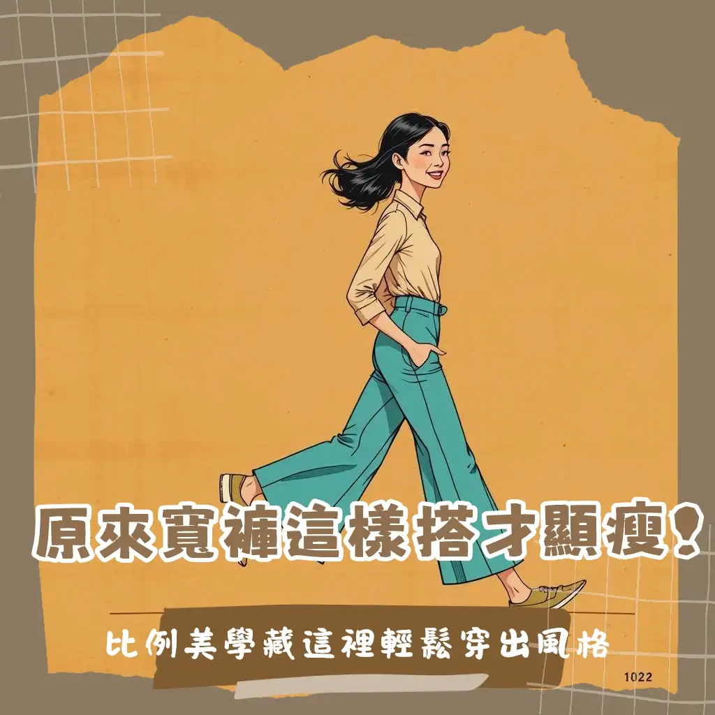 寬褲搭配鞋子指南：不同褲長、風格的顯高顯瘦穿搭技巧大公開。