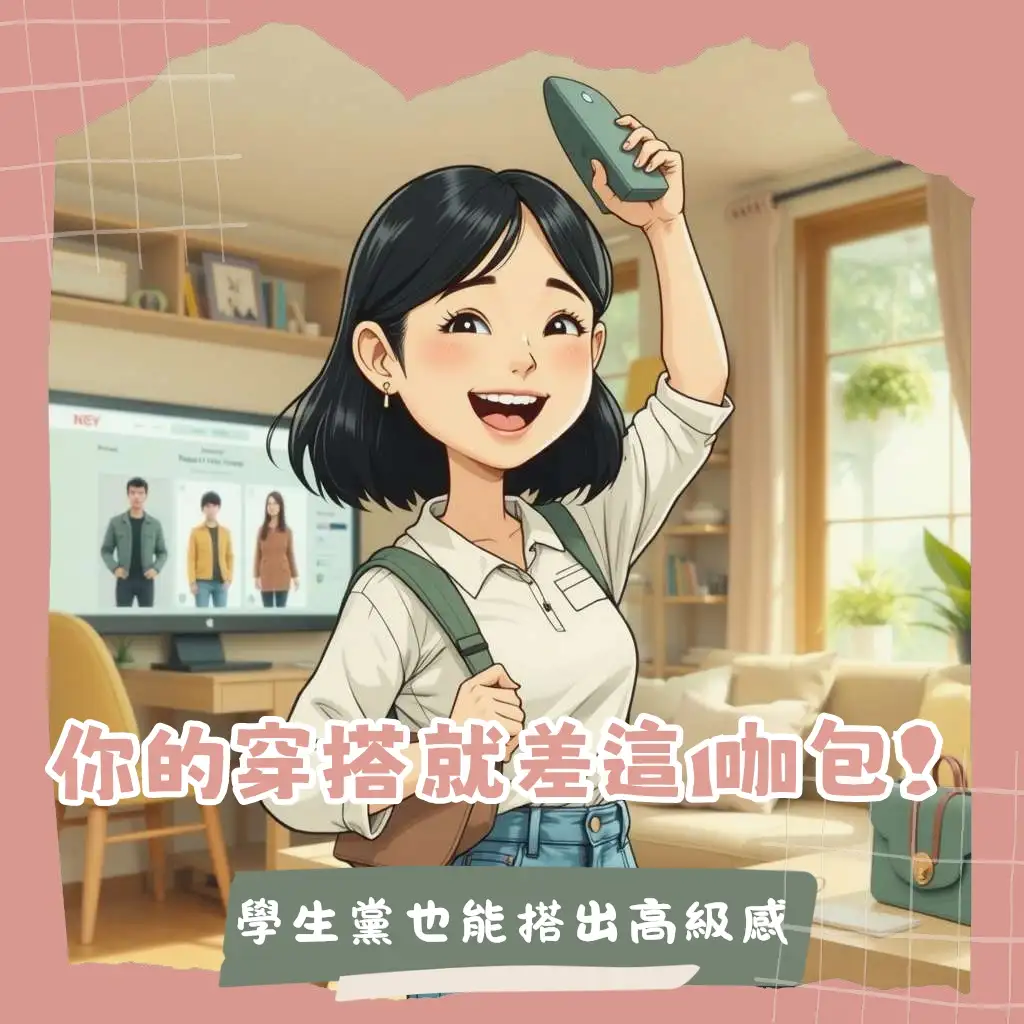 半月包平價推薦，UNIQLO小資女學生高CP值包包選購指南。
